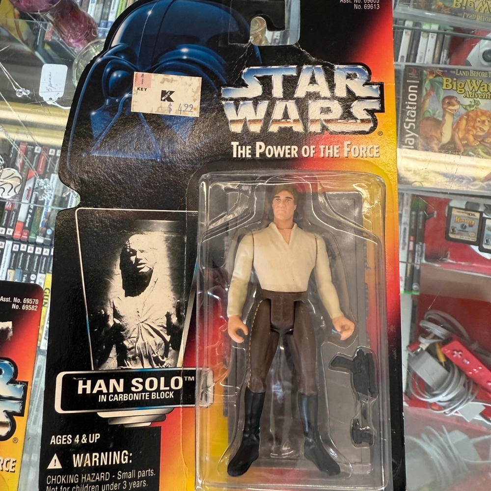 Mattel Star Wars Han Solo Action Figure - Brown and White